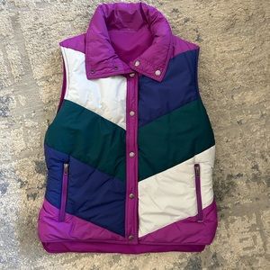 Women’s Patagonia reversible vest medium